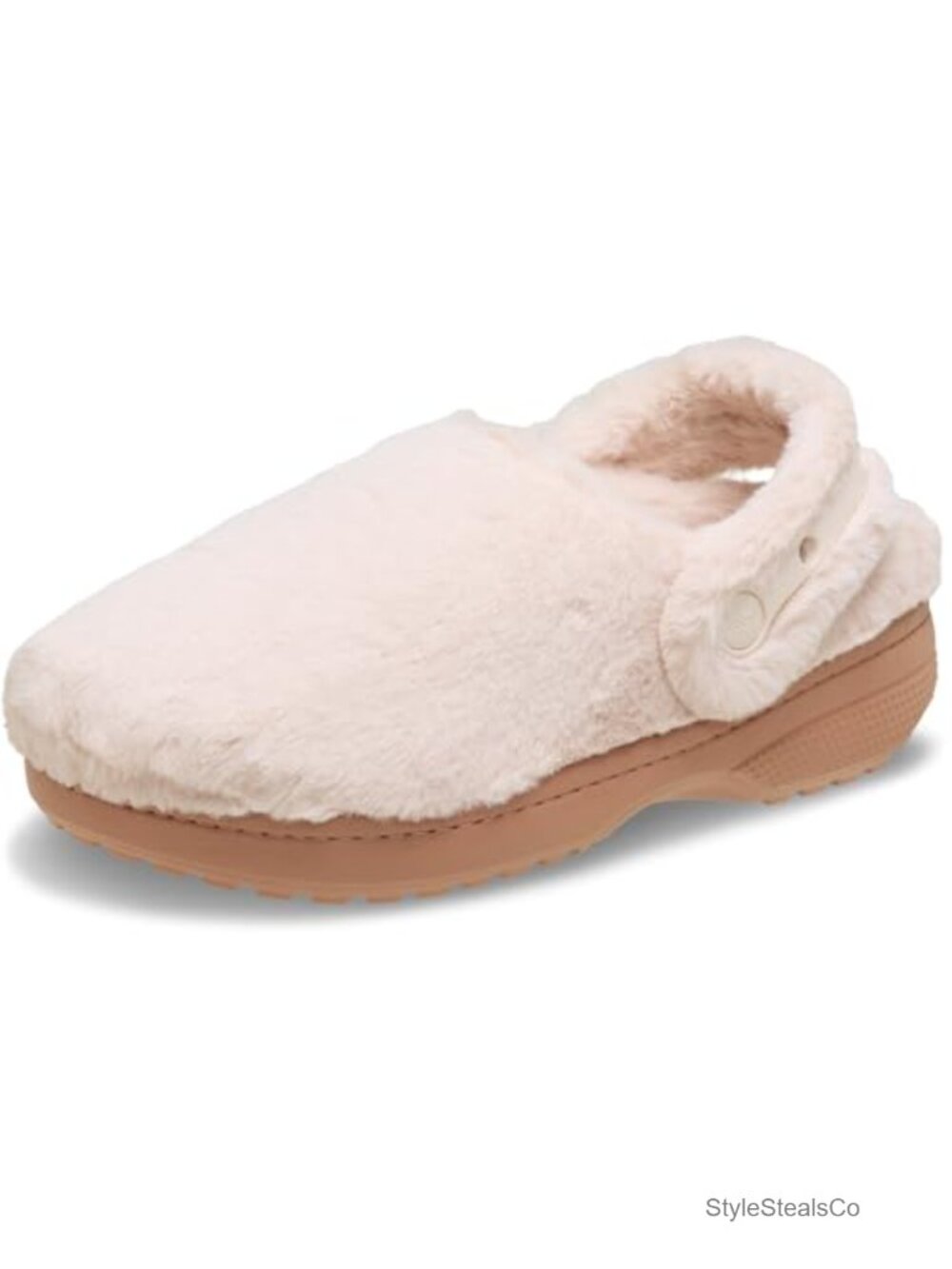 Faux Fur Lined Clogs Fuzzy Slippers Cozy House Shoes